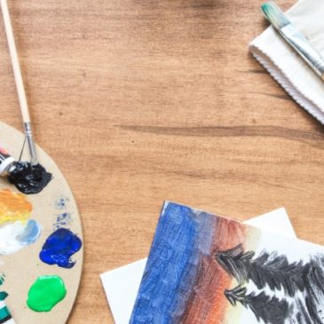 Taking time to make colorful art
