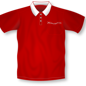 Golf Casual Shirt Red